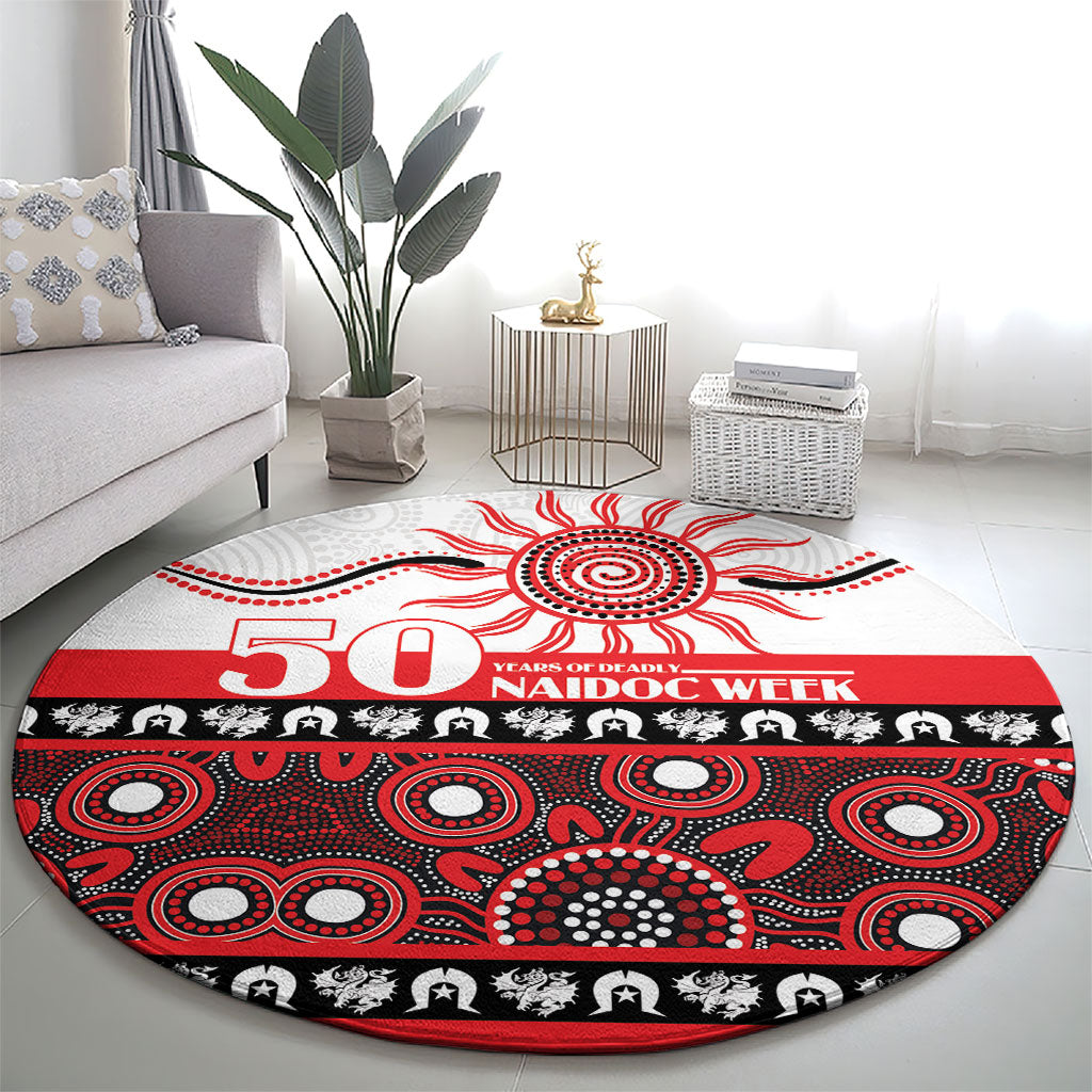 Dragons NAIDOC Week Round Carpet Aboriginal Torres Strait Islanders Vibe