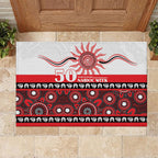 Dragons NAIDOC Week Rubber Doormat Aboriginal Torres Strait Islanders Vibe