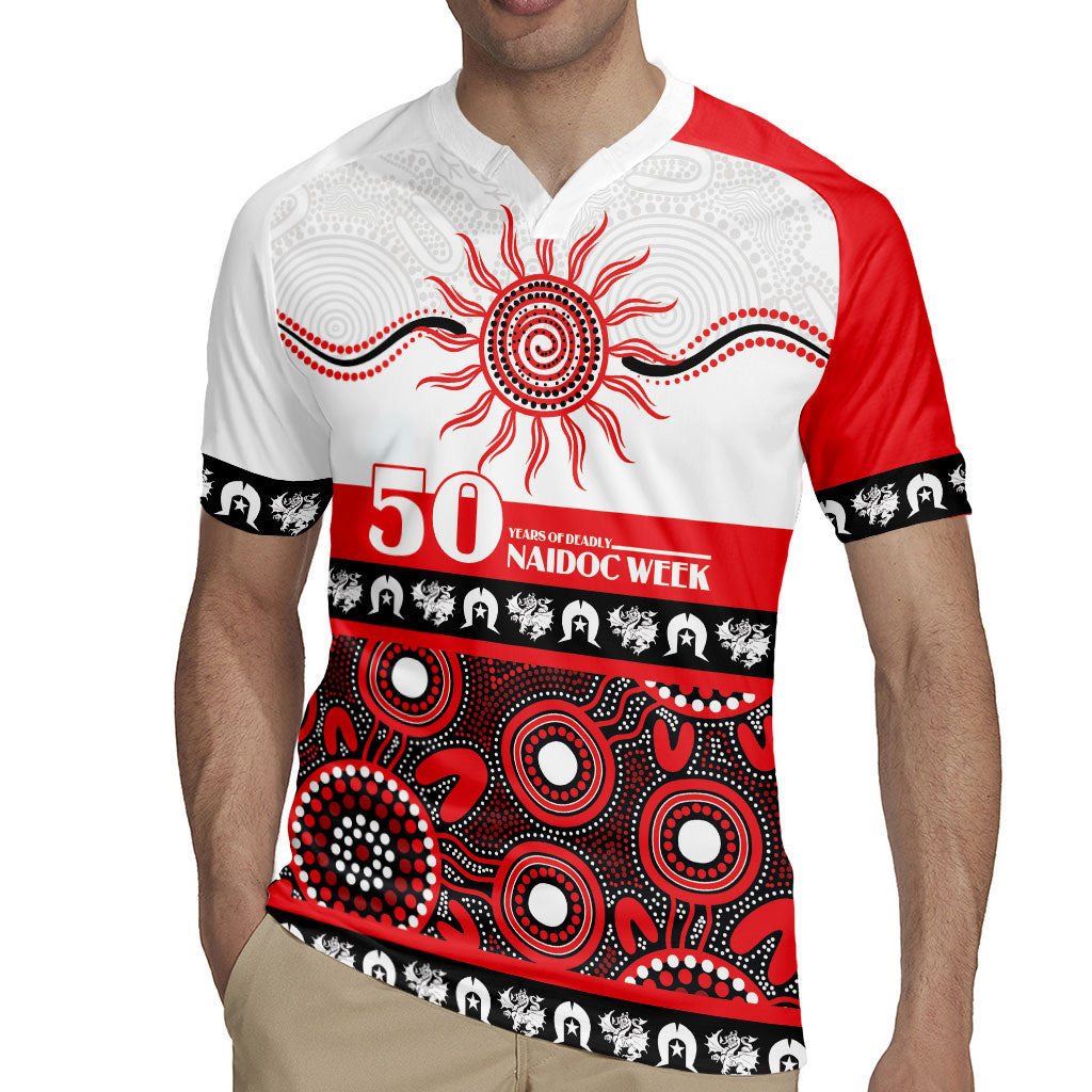 Dragons NAIDOC Week Personalised Rugby Jersey Aboriginal Torres Strait Islanders Vibe