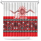 Dragons NAIDOC Week Shower Curtain Aboriginal Torres Strait Islanders Vibe