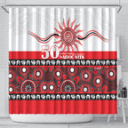 Dragons NAIDOC Week Shower Curtain Aboriginal Torres Strait Islanders Vibe