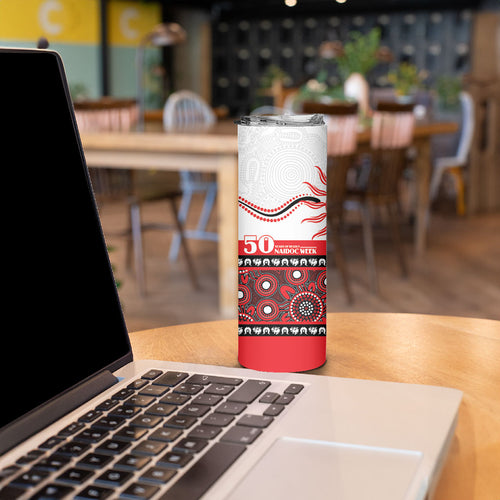 Dragons NAIDOC Week Personalised Skinny Tumbler Aboriginal Torres Strait Islanders Vibe