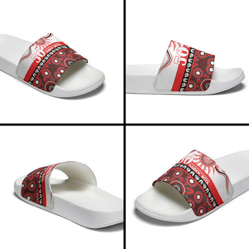 Dragons NAIDOC Week Slide Sandals Aboriginal Torres Strait Islanders Vibe