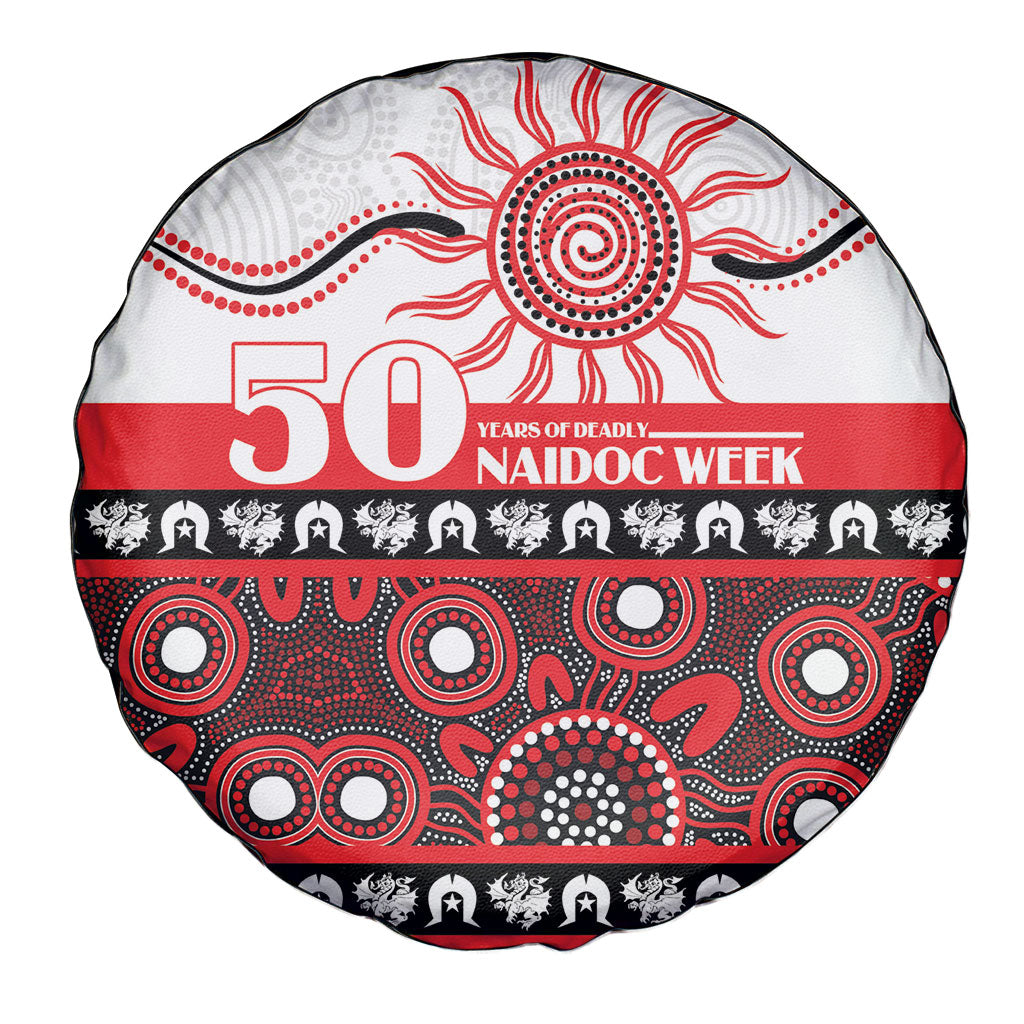 Dragons NAIDOC Week Spare Tire Cover Aboriginal Torres Strait Islanders Vibe