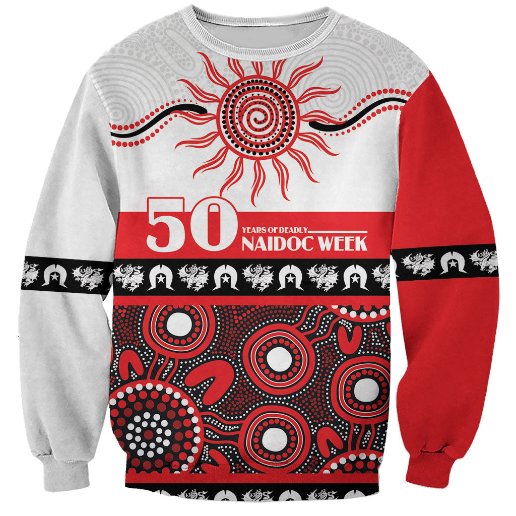 Dragons NAIDOC Week Personalised Sweatshirt Aboriginal Torres Strait Islanders Vibe