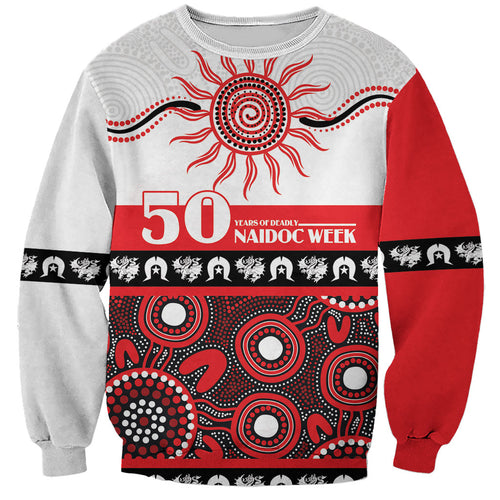 Dragons NAIDOC Week Personalised Sweatshirt Aboriginal Torres Strait Islanders Vibe