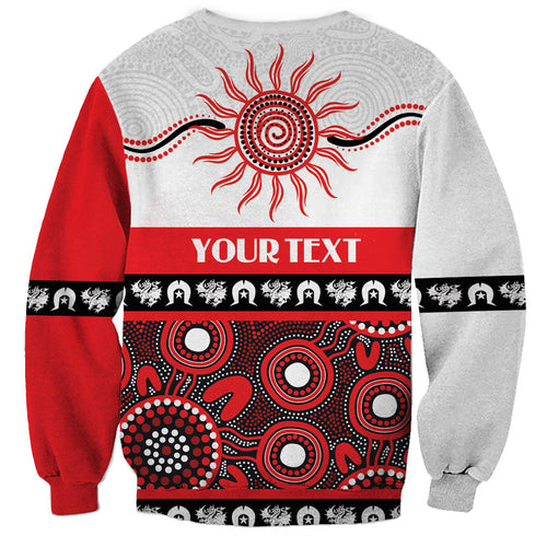 Dragons NAIDOC Week Personalised Sweatshirt Aboriginal Torres Strait Islanders Vibe
