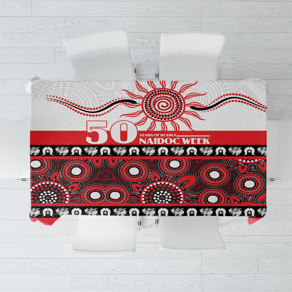 Dragons NAIDOC Week Tablecloth Aboriginal Torres Strait Islanders Vibe