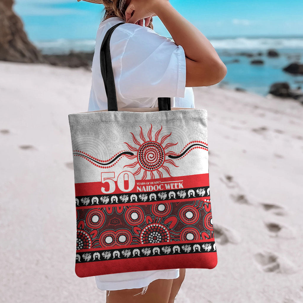 Dragons NAIDOC Week Tote Bag Aboriginal Torres Strait Islanders Vibe