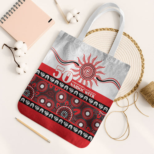 Dragons NAIDOC Week Tote Bag Aboriginal Torres Strait Islanders Vibe