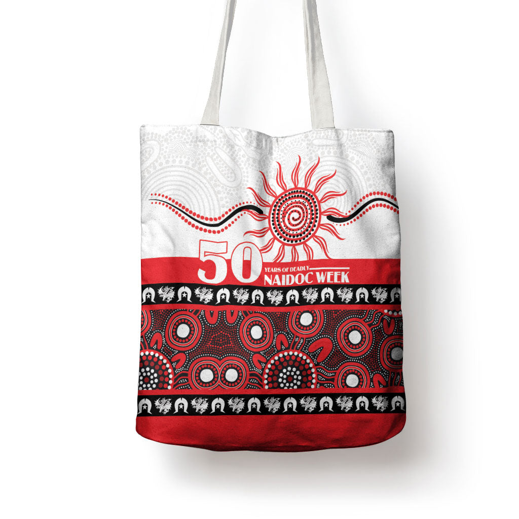 Dragons NAIDOC Week Tote Bag Aboriginal Torres Strait Islanders Vibe