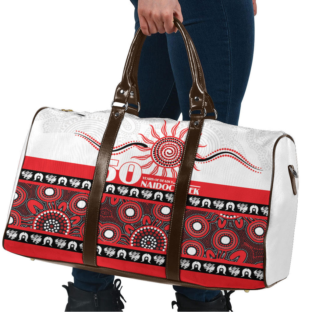 Dragons NAIDOC Week Travel Bag Aboriginal Torres Strait Islanders Vibe