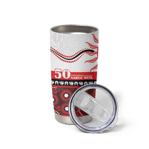 Dragons NAIDOC Week Personalised Tumbler Cup Aboriginal Torres Strait Islanders Vibe