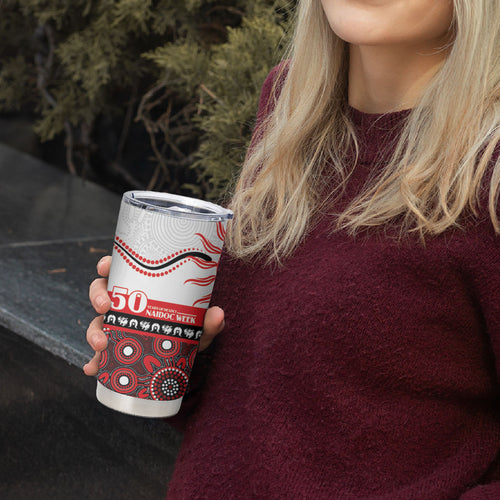 Dragons NAIDOC Week Personalised Tumbler Cup Aboriginal Torres Strait Islanders Vibe