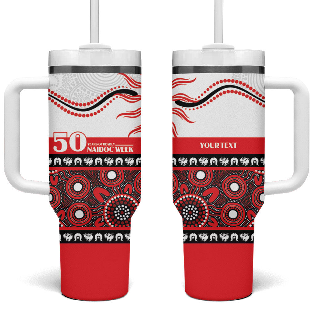 Dragons NAIDOC Week Personalised Tumbler With Handle Aboriginal Torres Strait Islanders Vibe