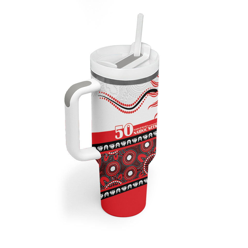 Dragons NAIDOC Week Personalised Tumbler With Handle Aboriginal Torres Strait Islanders Vibe