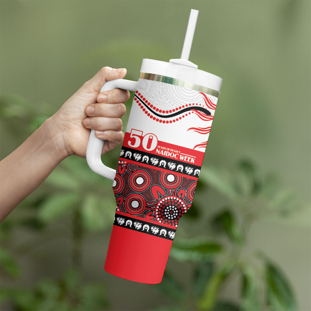 Dragons NAIDOC Week Personalised Tumbler With Handle Aboriginal Torres Strait Islanders Vibe