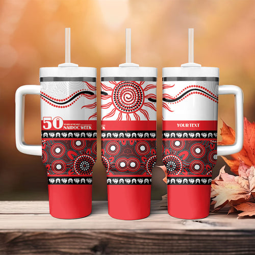 Dragons NAIDOC Week Personalised Tumbler With Handle Aboriginal Torres Strait Islanders Vibe