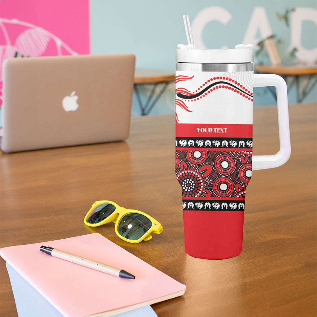 Dragons NAIDOC Week Personalised Tumbler With Handle Aboriginal Torres Strait Islanders Vibe