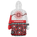 Dragons NAIDOC Week Personalised Wearable Blanket Hoodie Aboriginal Torres Strait Islanders Vibe