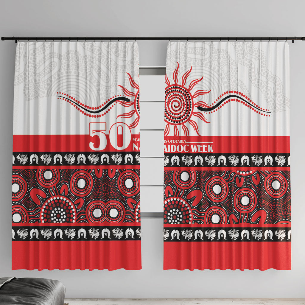 Dragons NAIDOC Week Window Curtain Aboriginal Torres Strait Islanders Vibe