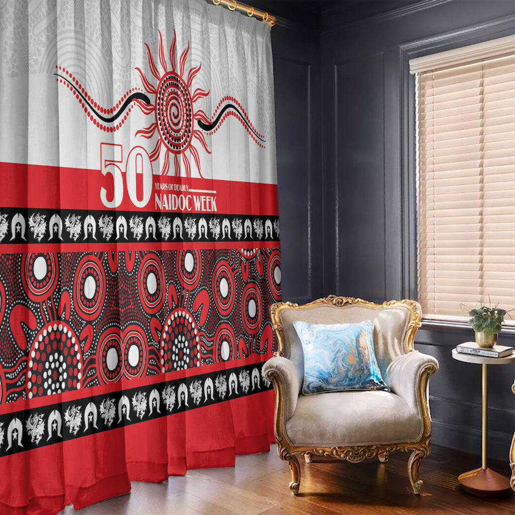 Dragons NAIDOC Week Window Curtain Aboriginal Torres Strait Islanders Vibe