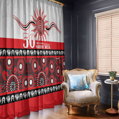 Dragons NAIDOC Week Window Curtain Aboriginal Torres Strait Islanders Vibe