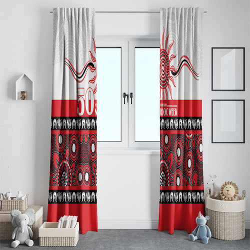 Dragons NAIDOC Week Window Curtain Aboriginal Torres Strait Islanders Vibe