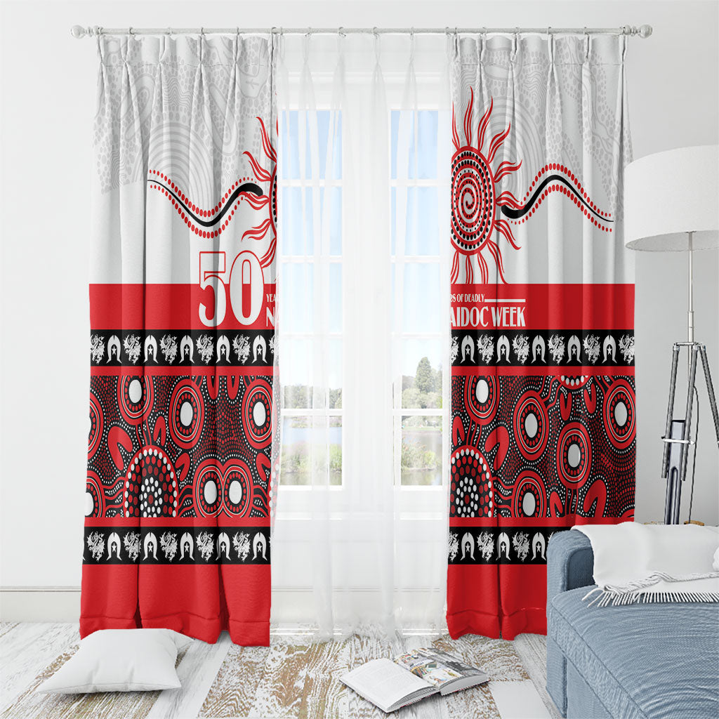 Dragons NAIDOC Week Window Curtain Aboriginal Torres Strait Islanders Vibe