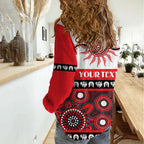 Dragons NAIDOC Week Personalised Women Casual Shirt Aboriginal Torres Strait Islanders Vibe