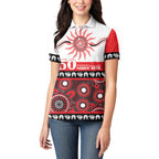 Dragons NAIDOC Week Personalised Women Polo Shirt Aboriginal Torres Strait Islanders Vibe