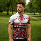 Dragons NAIDOC Week Personalised Zipper Polo Shirt Aboriginal Torres Strait Islanders Vibe