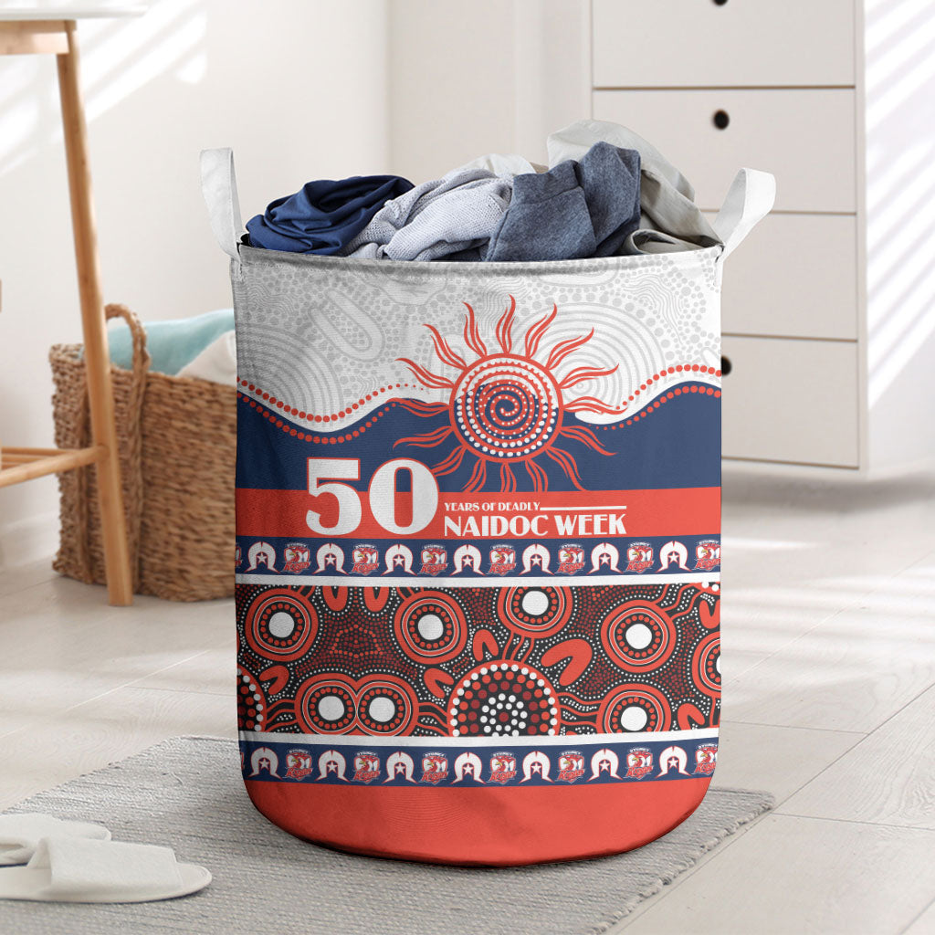 Roosters NAIDOC Week Laundry Basket Aboriginal Torres Strait Islanders Vibe