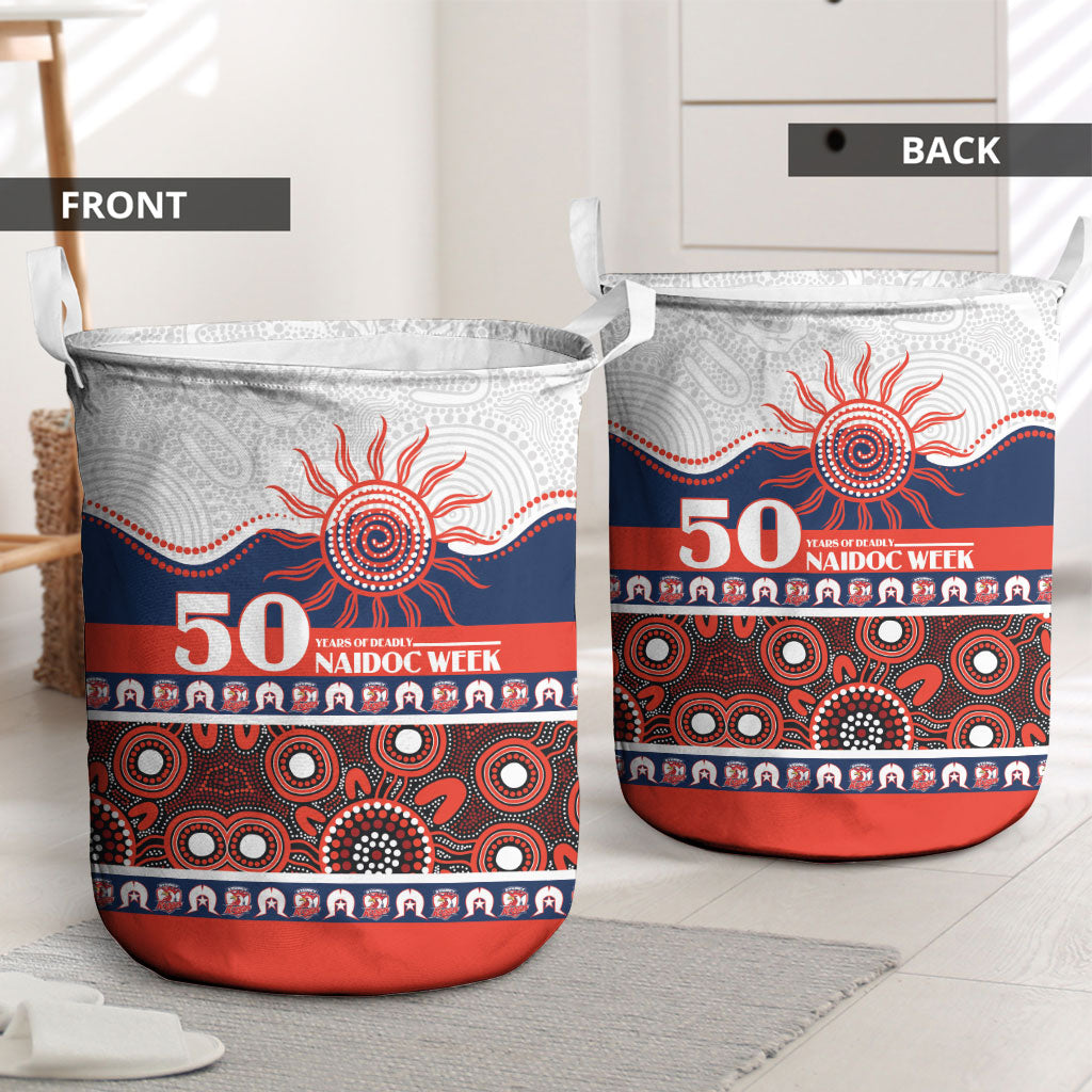 Roosters NAIDOC Week Laundry Basket Aboriginal Torres Strait Islanders Vibe