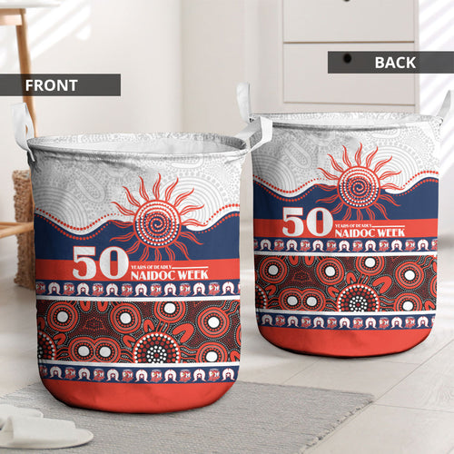 Roosters NAIDOC Week Laundry Basket Aboriginal Torres Strait Islanders Vibe