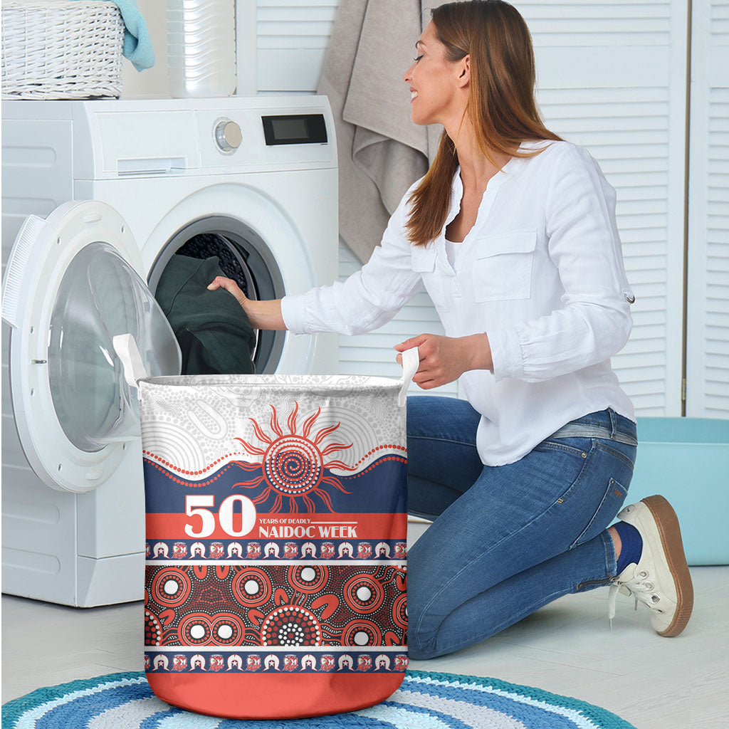 Roosters NAIDOC Week Laundry Basket Aboriginal Torres Strait Islanders Vibe