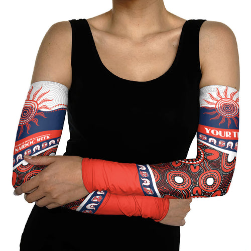 Roosters NAIDOC Week Personalised Arm Sleeves Aboriginal Torres Strait Islanders Vibe