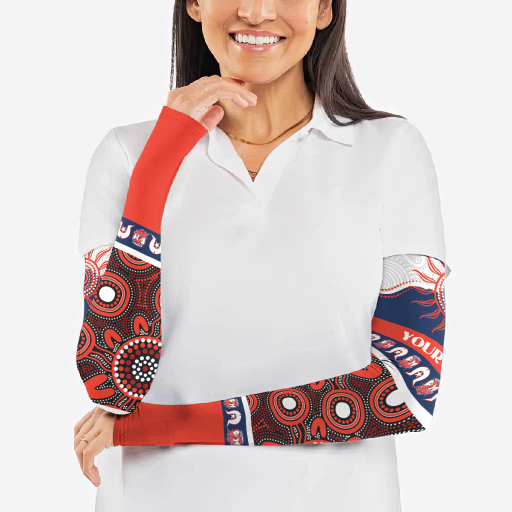 Roosters NAIDOC Week Personalised Arm Sleeves Aboriginal Torres Strait Islanders Vibe