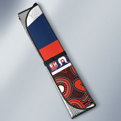 Roosters NAIDOC Week Auto Sun Shade Aboriginal Torres Strait Islanders Vibe