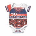 Roosters NAIDOC Week Personalised Baby Onesie Aboriginal Torres Strait Islanders Vibe