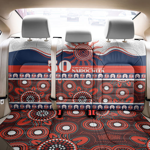 Roosters NAIDOC Week Back Car Seat Cover Aboriginal Torres Strait Islanders Vibe