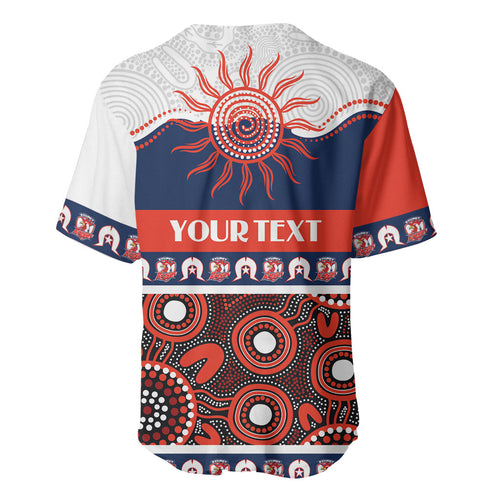 Roosters NAIDOC Week Personalised Baseball Jersey Aboriginal Torres Strait Islanders Vibe