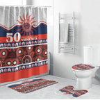 Roosters NAIDOC Week Bathroom Set Aboriginal Torres Strait Islanders Vibe