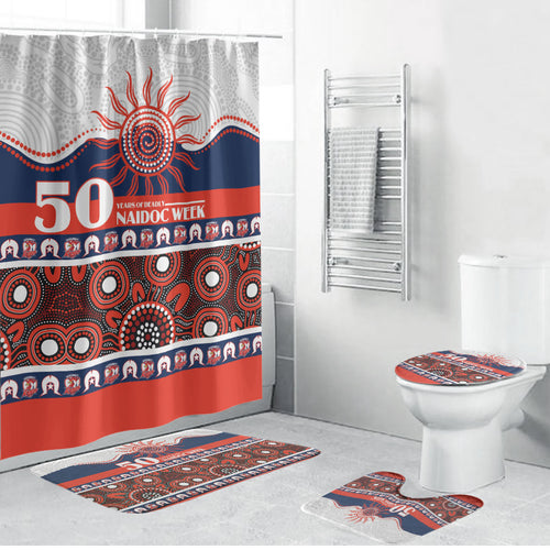 Roosters NAIDOC Week Bathroom Set Aboriginal Torres Strait Islanders Vibe