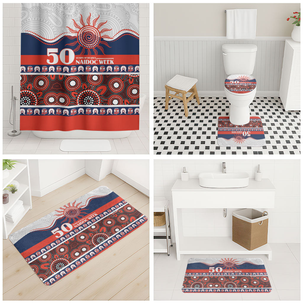 Roosters NAIDOC Week Bathroom Set Aboriginal Torres Strait Islanders Vibe