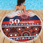 Roosters NAIDOC Week Beach Blanket Aboriginal Torres Strait Islanders Vibe