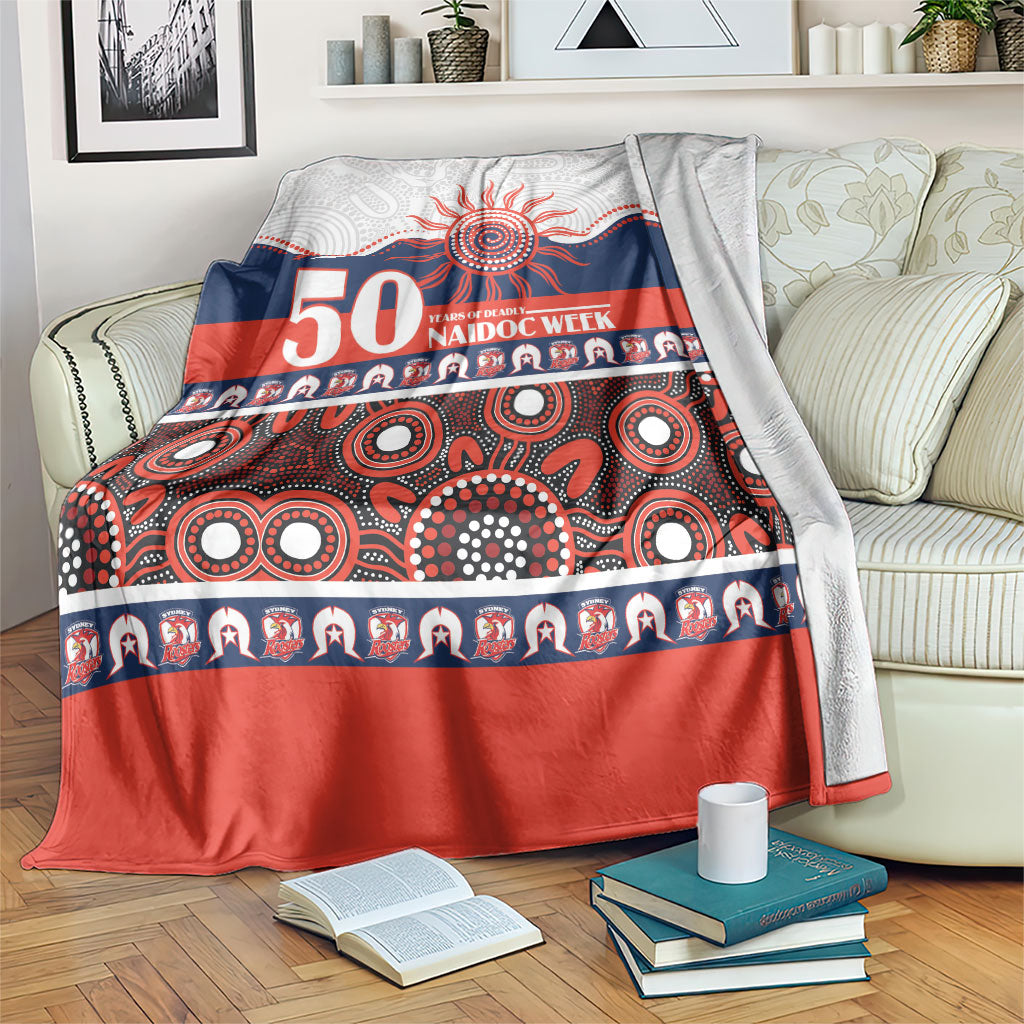 Roosters NAIDOC Week Blanket Aboriginal Torres Strait Islanders Vibe