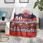 Roosters NAIDOC Week Blanket Aboriginal Torres Strait Islanders Vibe
