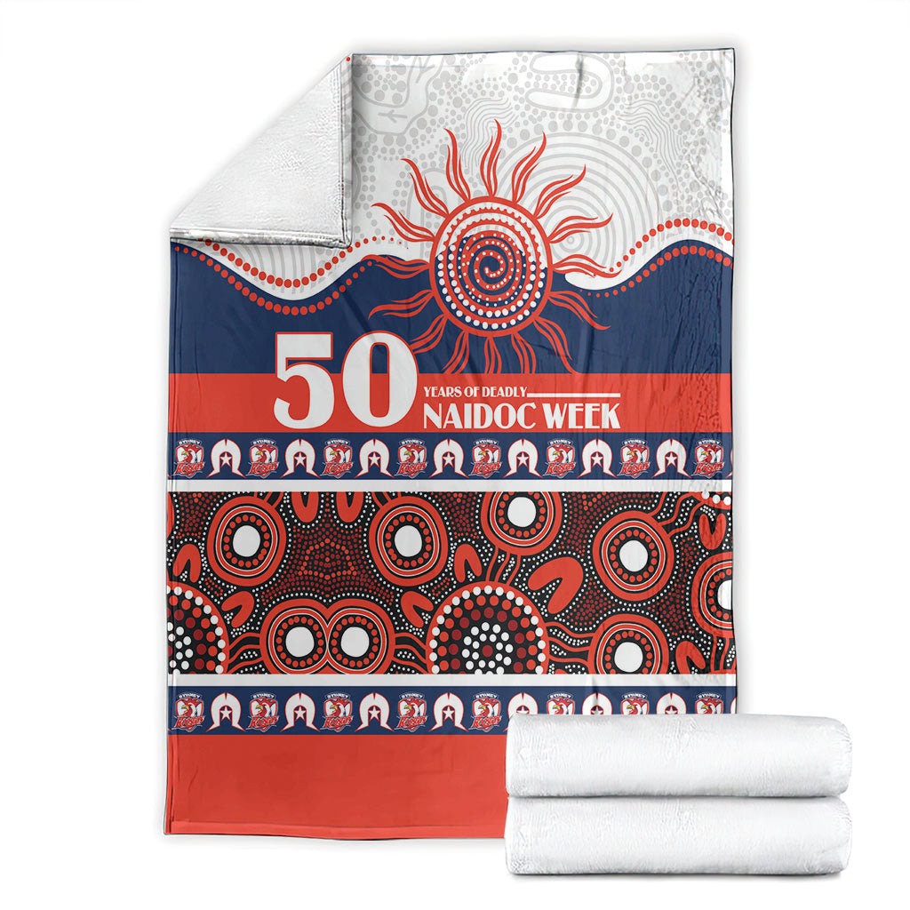 Roosters NAIDOC Week Blanket Aboriginal Torres Strait Islanders Vibe