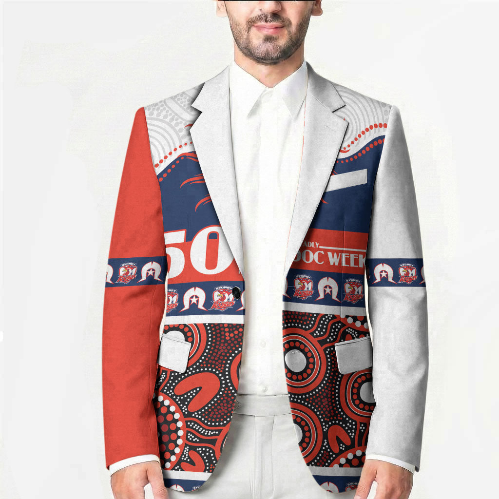 Roosters NAIDOC Week Personalised Blazer Aboriginal Torres Strait Islanders Vibe